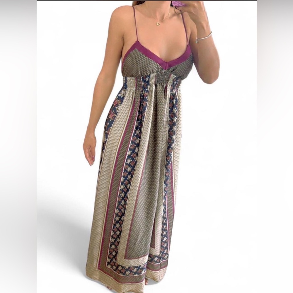 MNG Collection Multicolor Maxi Dress